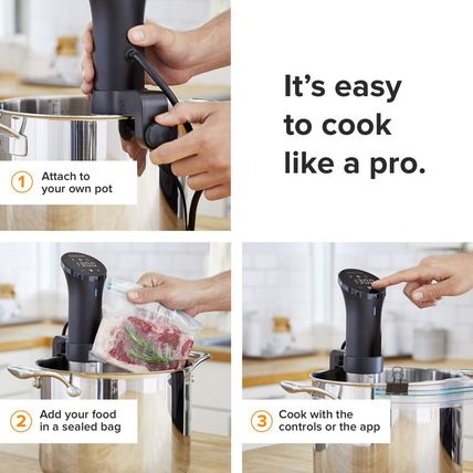 Anova Culinary Sous Vide Precision Cooker 2.0 (Wifi), 1000 Watts