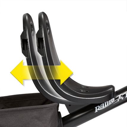 Radio Flyer Premium Stroll 'N Trike, Black Baby Trike for Ages 1-5 Years, Premiu
