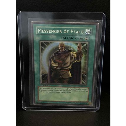 Messenger of Peace - MRL-102 - Super Rare - 1st Edition Magic Ruler Yu-Gi-Oh! Tr