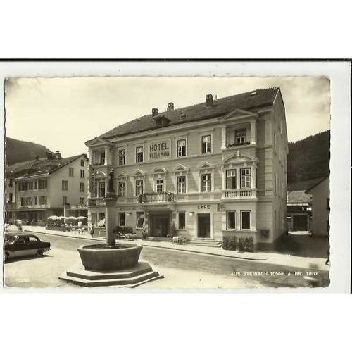 Austria STEINACH Hotel Wilder Mann Postcard by Much Heiss (84221)