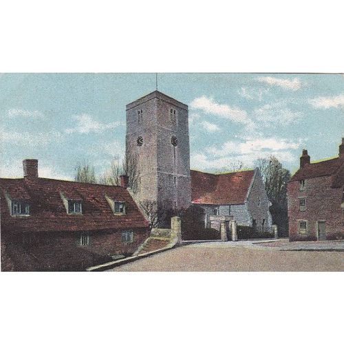 Swanage Church Dorset Postcard (Dor71728)