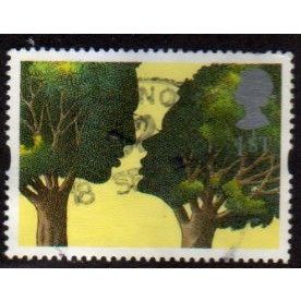 Great Britain 1995 Greetings Art Peter Brookes Used SG1859 Sc 1597 postage stamp