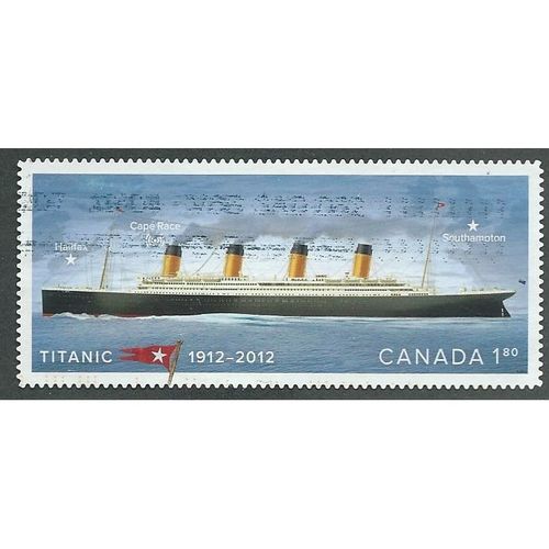 CAN 2012 $1.80(S/A) 'TITANIC ' FINE USED (EBID38-298)