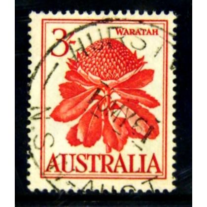 AUSTRALIA 1959 SG 326 3s WARATAH FINE USED #