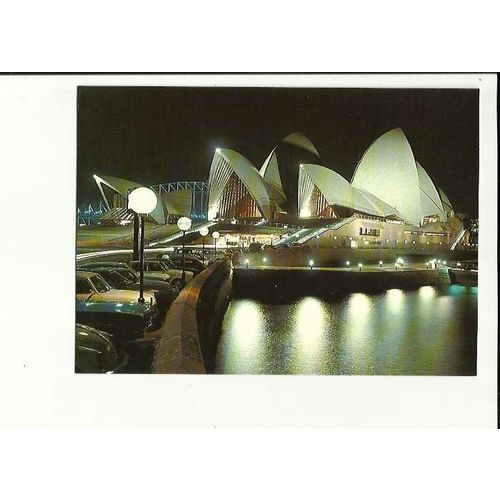 Australia SYDNEY Opera House Postcard by Bartel (213)