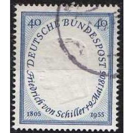 GERMANY BUND [1955] MiNr 0210 ( O/used ) (2)
