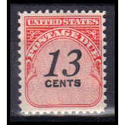 J103 13c Postage Due Just Clears Fine MNH KA1056