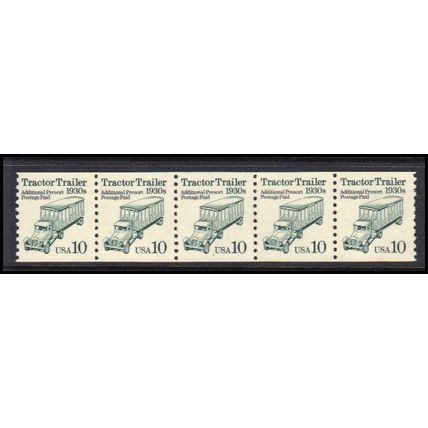 2457 10c Truck Fine MNH Dry Gum PNC 1/5 KA8774