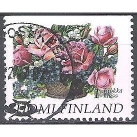 Finland 1997 Michel 1369 O Cote (2013) 1.20 Euro Fleurs Cachet rond