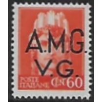 CAM Mi 6: 60 c. deep orange Definitive Stamp: Allegory of Italia