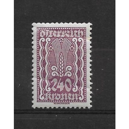 Austria.SG485 240k Ear of Corn (Violet).Mounted Mint.Aug22a