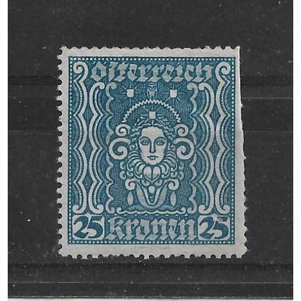 Austria.SG500 25k Blue.Mounted Mint.Aug22b