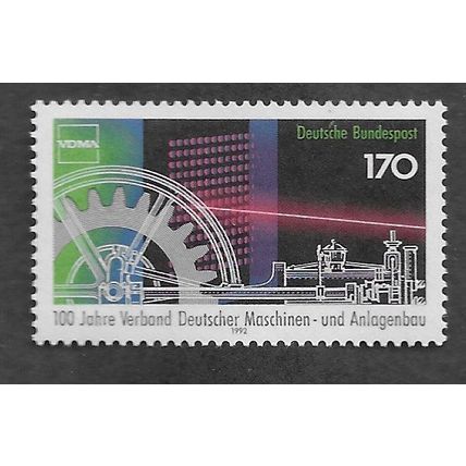 GER 1992 U/M 170pf 'GERMAN PLANT AND MACHINERY BUILDERS' (EBID78-812)