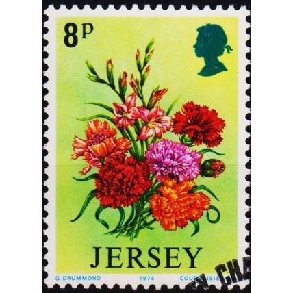 Jersey. 1974 8p S.G.105 Used