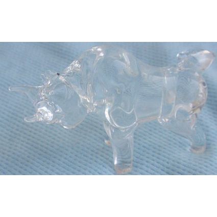 Beautiful mini crystal bull