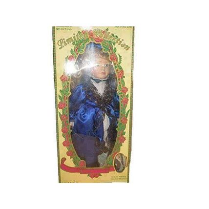 Limited Edition 16" Tall Doll with Miniature Matching Porcelain Ornament