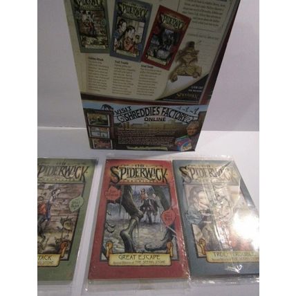 Nestle Shreddies 2008 The Spiderwick Chronicles Box and Book Set Complete