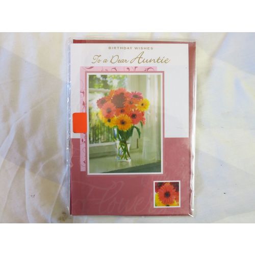Birthday Wishes To A Dear Auntie Flowers
