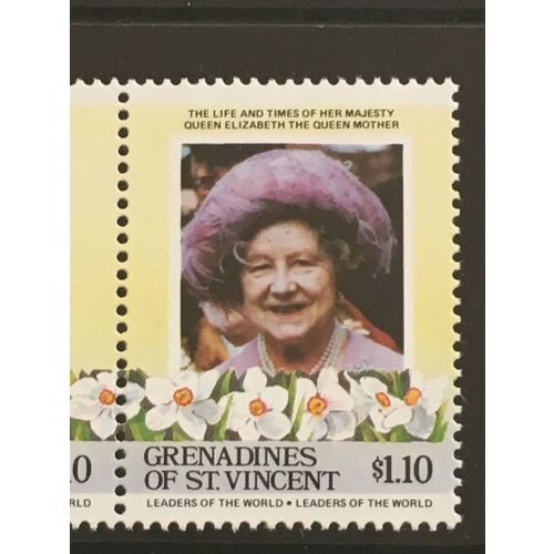 St Vincent Grenadines 1985 Queen Elizabeth Mother $1.1 Mint NM SG408 Sc497 stamp