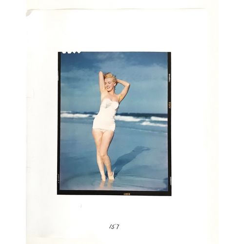 Marilyn Monroe vintage Sexy Beach Swimsuit pinup print poster Playboy Wall Art h