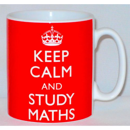 Keep Calm And Study Maths Mug Can Personalise Great Student University Gift Cup