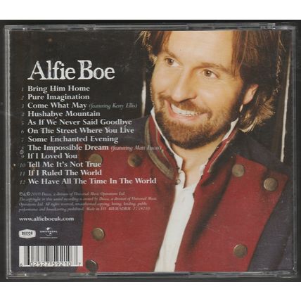 Alfie Boe. Bring Him Home. The Les Miserable CD.