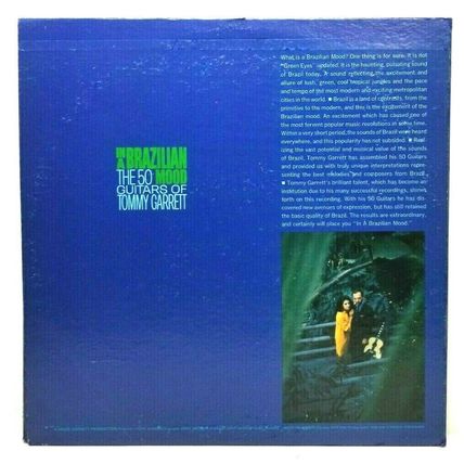 1967 In a Brazilian Mood 50 Guitars of Tommy Garrett LP Vinyl Gatefold (P8