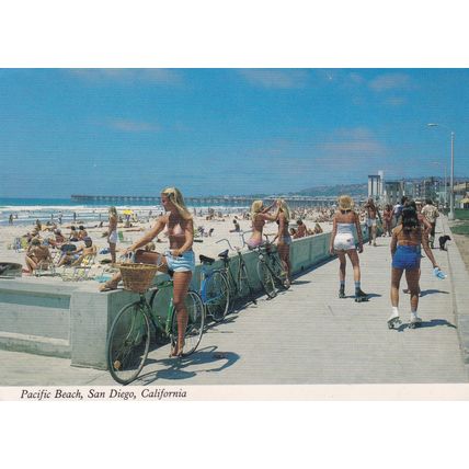 San Diego - Lot of 4 - Continental Size Postcards - Vintage California