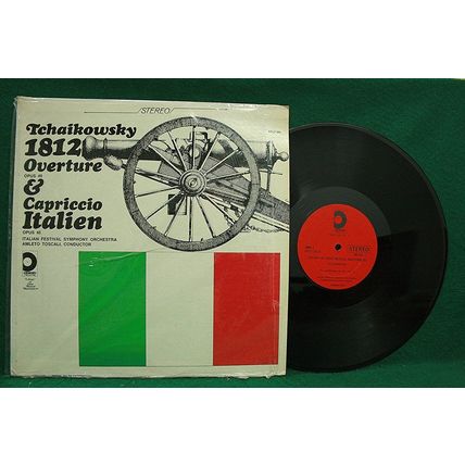Amleto Toscali - Tchaikovsky: 1812 Overture/Capriccio Italien - SDLP 290 - EX+