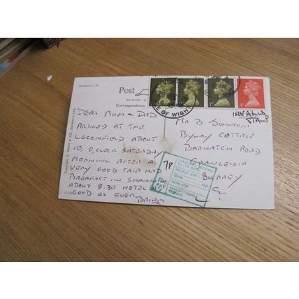 1976 fr Dean & Co Postcard - Bonchurch scene, Isle of Wight