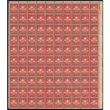 655, Mint VF NH 2¢ Complete Sheet of 100 Stamps CV $225 .. Stuart Katz