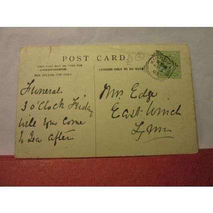 SPRING used antique postcard by Hildesheimer 1905 pm =