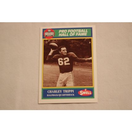 Charley Trippi 1990 Swell Pro Football Hall of Fame NO. 58