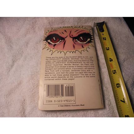 JUSTICE LEAGUE NEWSPAPER STRIP Paperback, DC Comics, 1982!! $20.00 obo!