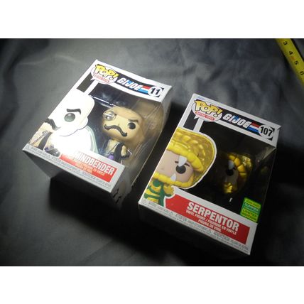 FUNKO POP! G.I. JOE VILLAINS LOT!! Was $30.! NOW $25.00! FREE SHIPPING!!