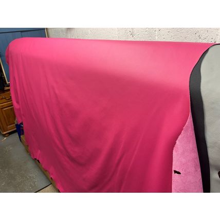 Italian Full Whole Leather Cow Hide Colour Cerise