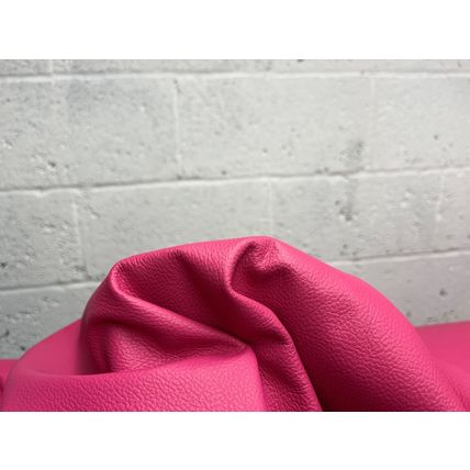 Italian Full Whole Leather Cow Hide Colour Cerise