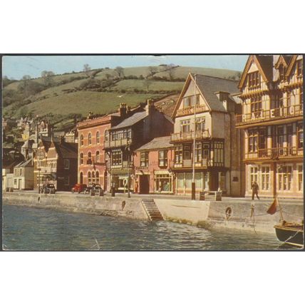 South Embankment, Dartmouth, Devon, 1965 - Jarrold Postcard