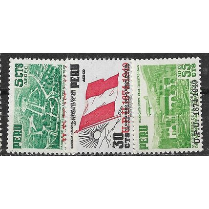 1951 3 different values - MNH (**)