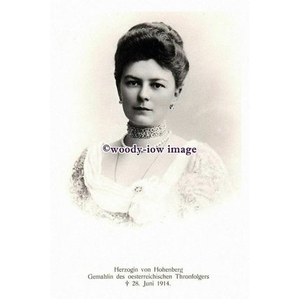 rp10978 - Murdered Princess Sophie of Hohenberg-Austria - Este - print 6x4