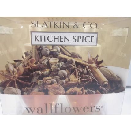 1 box of 2 Bath & Body Works Wallflower Refill Bulb Kitchen Spice