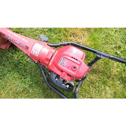 atom professional lawn edger deluxe 550 honda engine landcaper gardener golfclub