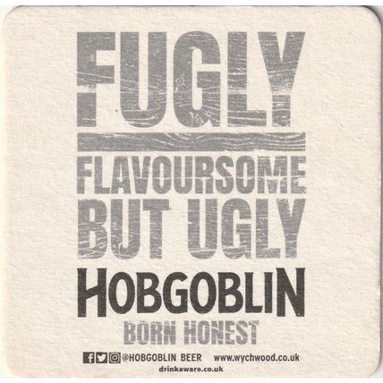 BEER MAT - WYCHWOOD BREWERY - HOBGOBLIN - (Cat No 079) - (2019)