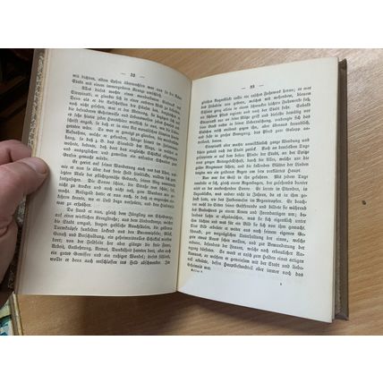 1906 GOTTFRIED KELLER "DIE LEUTE VON SELDWYLA" VOLS 1 & 2 GERMAN BOOKS (P5)