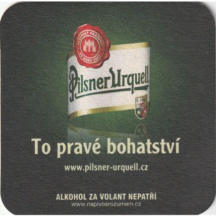 BEER MAT - PLZENSKY PRAZDROJ BREWERY (CZECHIA) - PILSNER URQUELL - (Cat s014)