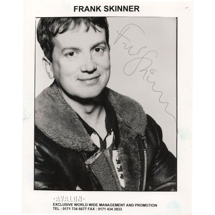 Frank Skinner Comedian Vintage Management 10x8 Hand Signed Photo