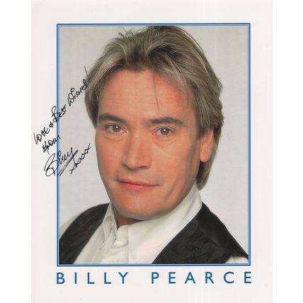 Billy Pearce Comedian 10x8 Hand Signed Photo