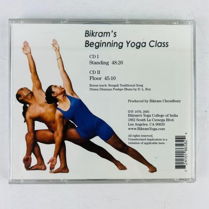 Bikram Choudhury D. L. Roy – Bikram's Beginning Yoga Class 2x CD ~RARE~