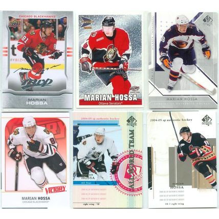 Marian Hossa 16x card lot incl Inserts
