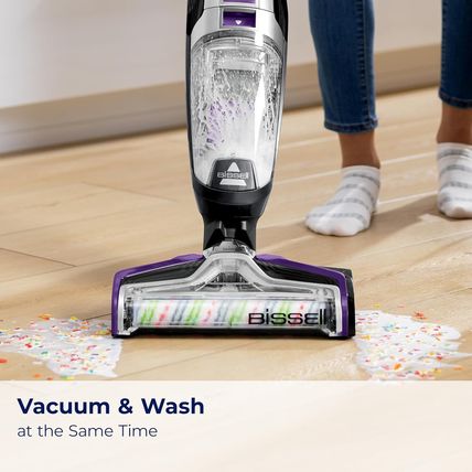 BISSELL Crosswave Pet Pro All in One Wet Dry Vacuum Cleaner and Mop for Hard Flo